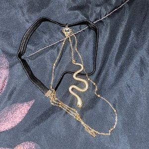❌ DONATED ❌ Gold Snake Thigh Chain